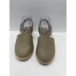 Studio Works Sandals Womens 6.5 M Halyard Ankle Strap Wedge  Brown